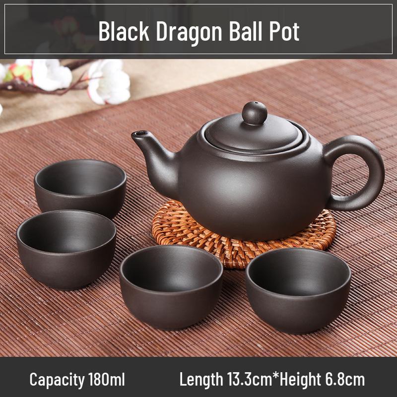 Small Capacity Yixing Xishi Pot: Handmade Purple Clay Teapot with Filter - Antique Style Kung Fu Tea Set