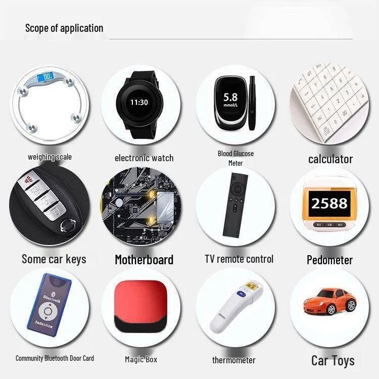 Sony CR2032/CR2025/CR2016 3V Batteries for Car Key Remotes, Electronic Scales, and Computer Motherboards