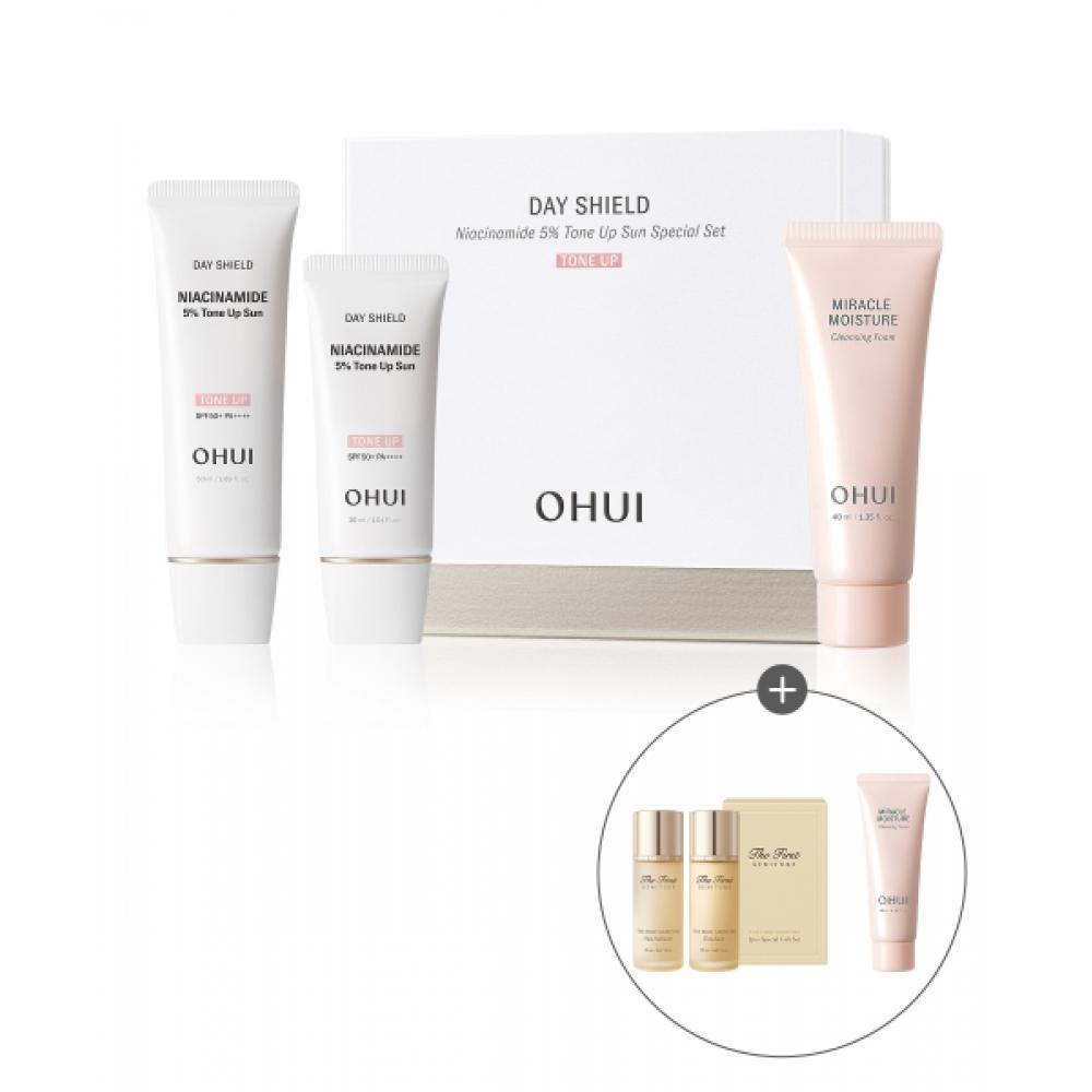 Ohui Dayshield Niacinamide Tone Up Sun 1.5 Piece Special Set NONE