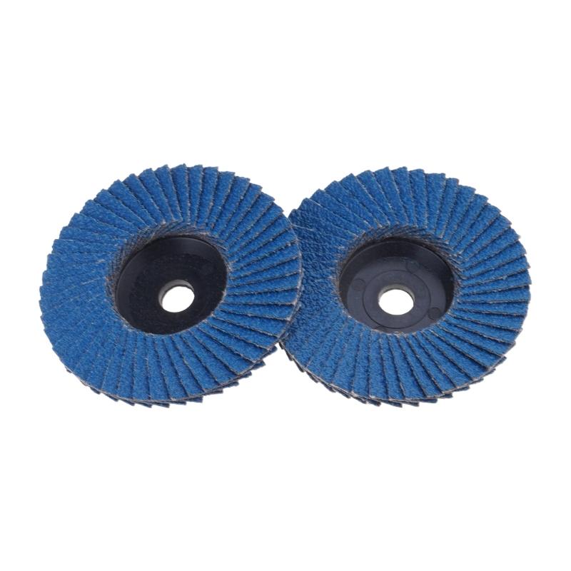 3/6 Pcs/Set Pneumatic Angle Grinder Flap Discs Sanding Disc 3inch 80 Grits Abrasive Tool Polishing Disc for Wood Cutting