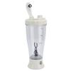 Electric Mixing Cup Simple 350ml Coffee Milk Shaking Bottle Automatic Shaker CupWhite