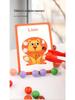 Montessori Clamping Beads: Number & Color Matching Wooden Puzzle Toy for Kids