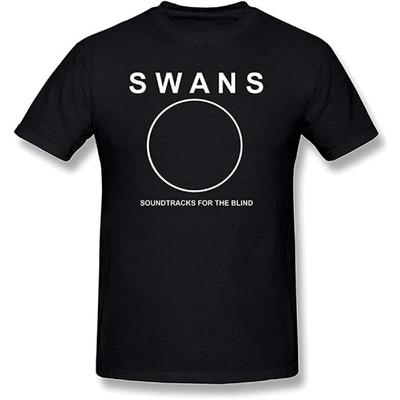 BBTHEORY jietu Le Groupe Swans T-shirt Imprimé T-shirt Graphique Chemise Drôle pour Hommes