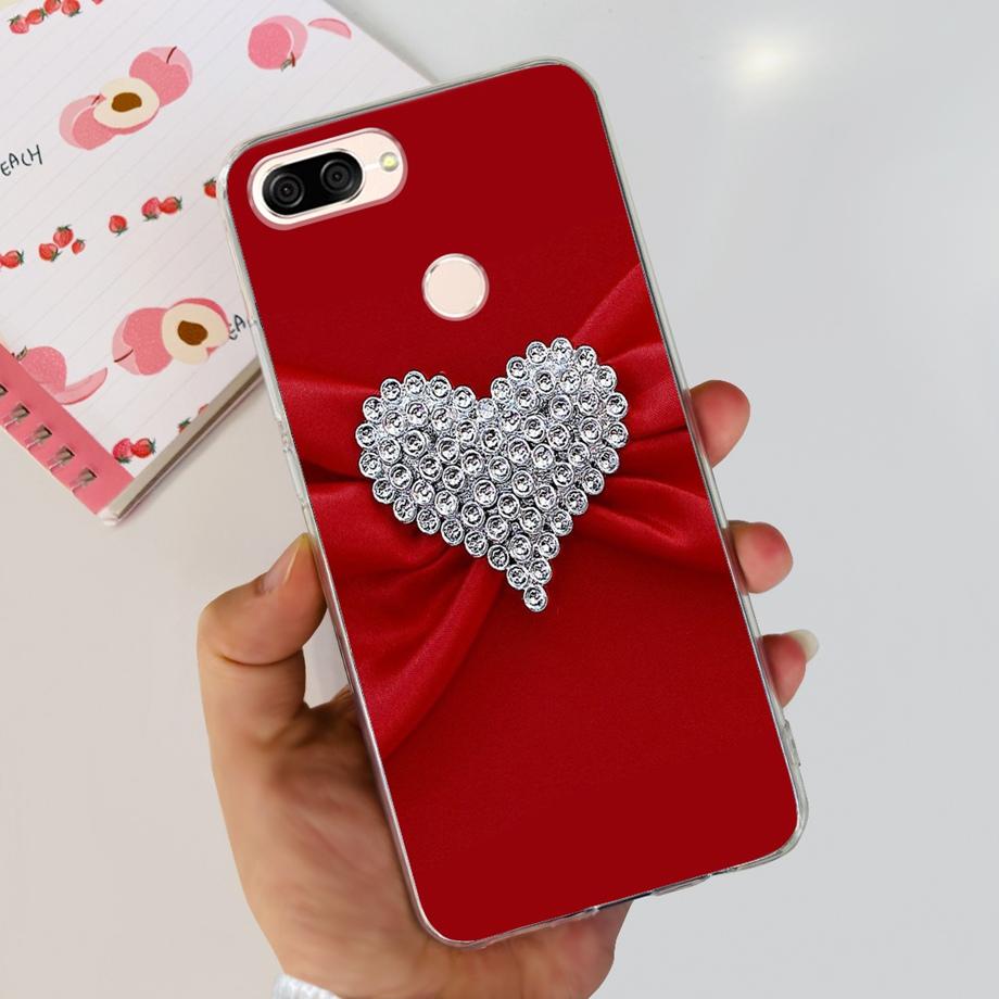 For ASUS ZenFone Max Plus M1 ZB570TL Case X018D Soft TPU Clear Silicone Fundas Protective Cover For Asus ZB570TL Phone Case Capa