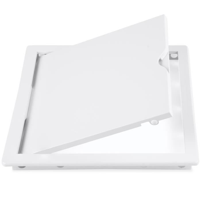 Porte d'inspection en ABS plastique blanc 20x20 cm