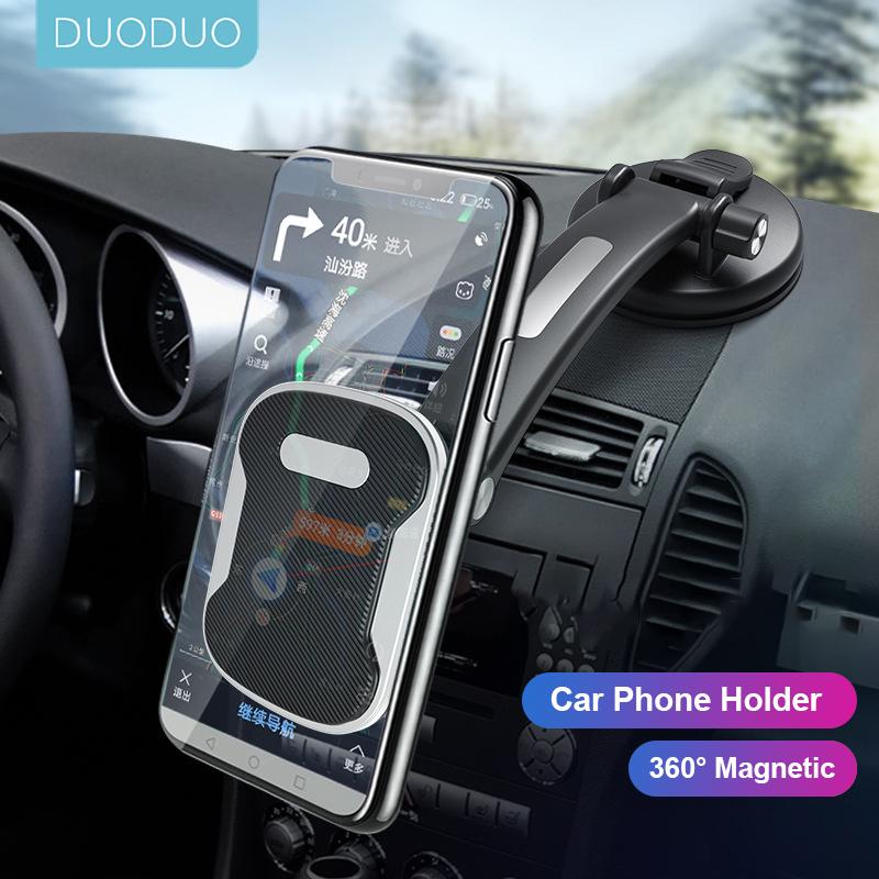 Car Phone Holder Mobile Phone Holder Stand In Car Magnetic GPS Mount Support For iPhone 12 Pro Xiaomi Samsung