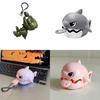 Adorable Shark Dinosaur Keychain Rope Toy Made From Durable Plastic Material For Kids