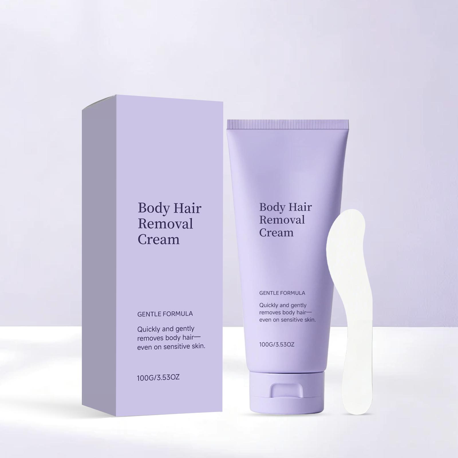 

Hair Removal Cream for Body, Gentle & Fast Hair Removal, Odorless, Portable Daily Body Care Depilatory Cream 1set