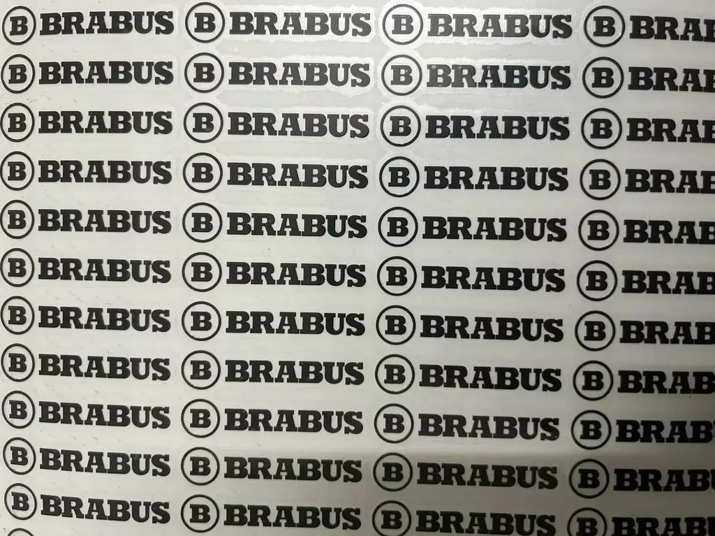Car Badge Decals Auto Emblem Sticker Accessories For Mercedes Benz AMG Brabus Maybach Smart W204 GLC CLA GLK W205 W203 W206 W108 PA1