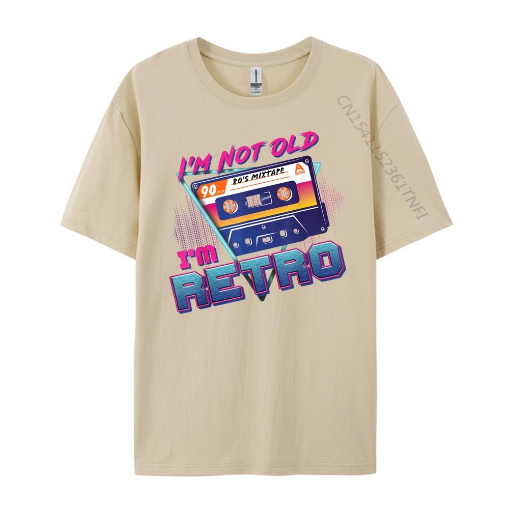 I M Not Old I M Classic 80 Music Cassette Mixtape Graphic T Shirts 100 Cotton Student Christmas Shirt Gothic Style