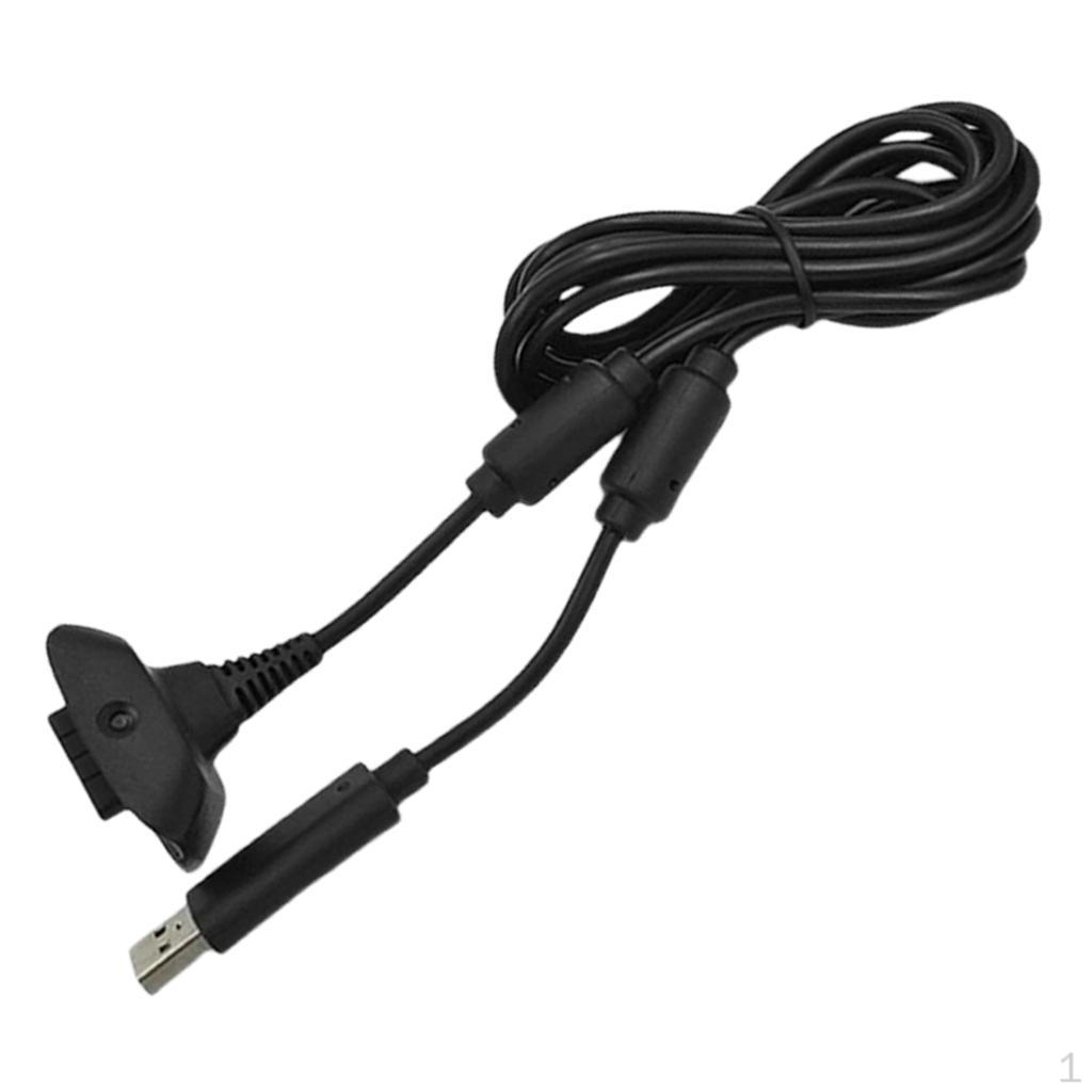 1.8M USB Charging Cable Power Supply Adapter Charger Wire for Game Controllers Durable Easy To