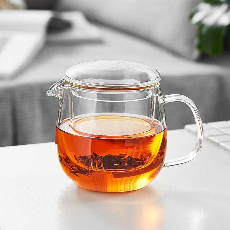 Лю Чанмин Жаропрочный стеклянный чайник с фильтром