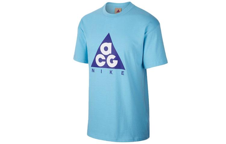 Nike ACG SS20 T Shirt Men s Sky Blue CV1533-450 XS
