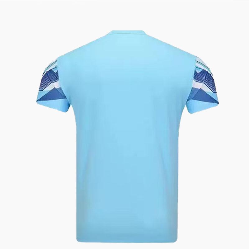 Li Ning Club Series Quick-Dry Cool Comfortable Casual Sports Suit Unisex Suit Light-Blue AATV011-3