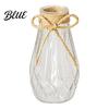 Verdickte Imitationsglas-Vase Dekorative Blumenvase Transparenter Stil Halter für Heimvasen Dekor Dekor Moderner Blumengefäß Frisch Und