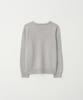 Peullojeulum Fine Wool V Neck Knit Gray
