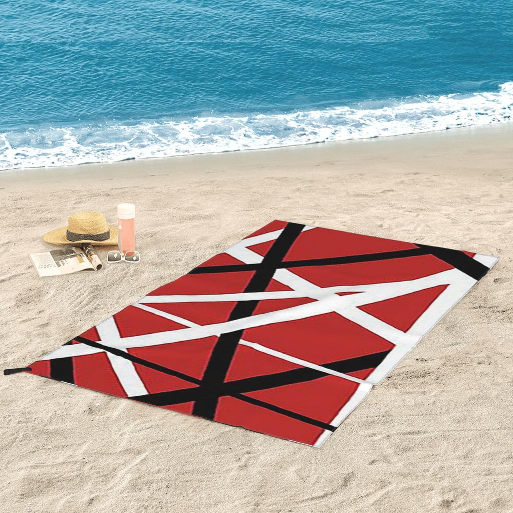 Nice One Van Halen Beach Towel Soft Microfiber Quick Dry Absorbent Quick Towels For Mountain Climbing