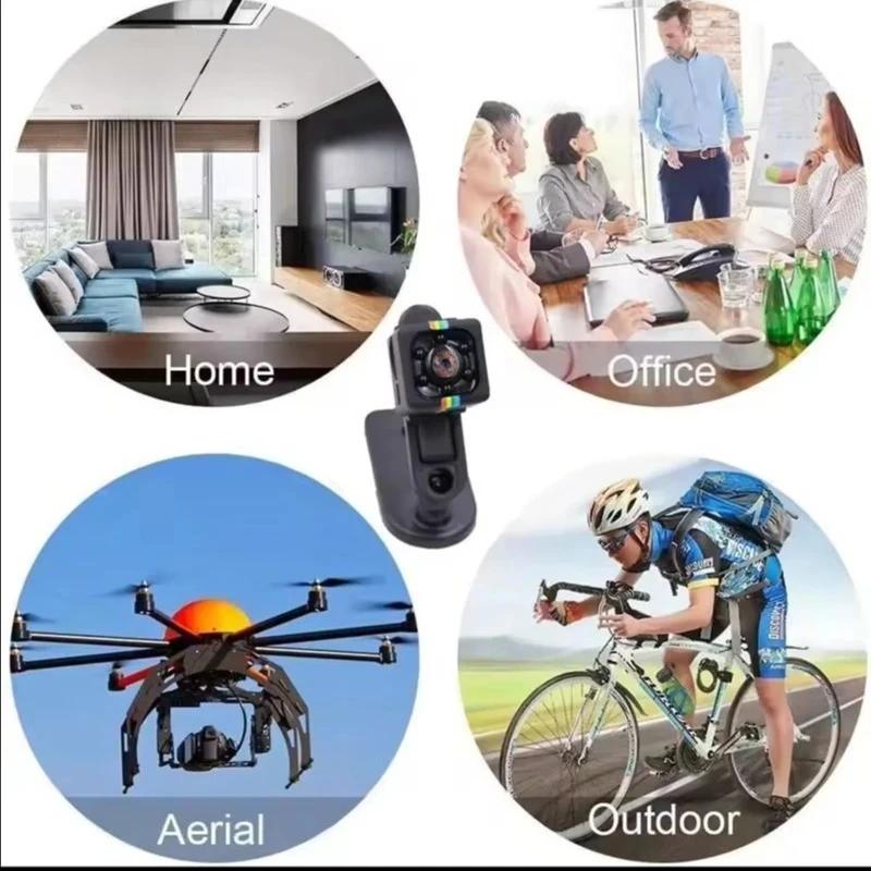 SQ11 Mini 1080P HD IP Camera 30fps Sports DV Outdoor Indoor Security Surveillance Camcorder with Night Vision Video Recorder