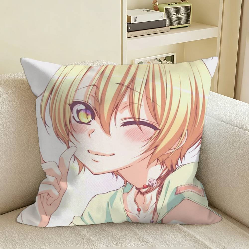 BLIzumi Sena From Love Stage Square Sofa Pillow Cover Solid Color Living Room Home Decor Cushion Case