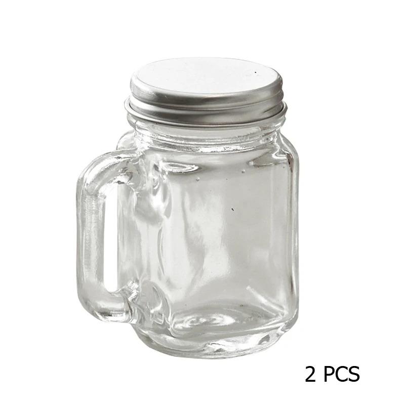 Coffee Concentrate Dispensing Bottle, Wishing Bottle Mini Glass Cup Sealed Sample Bottle Dispensing Bottle 40ML