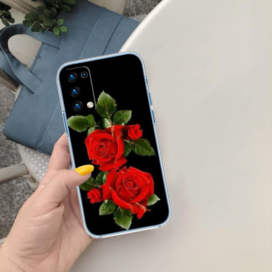 

FM8 Beautiful Roses Flower Soft Shell Phone Case for Motorola Moto Edge 20 30 40 50 S30 Fusion Ultra Pro Neo Lite + G200 G23 Motorola Edge+ (2020)
