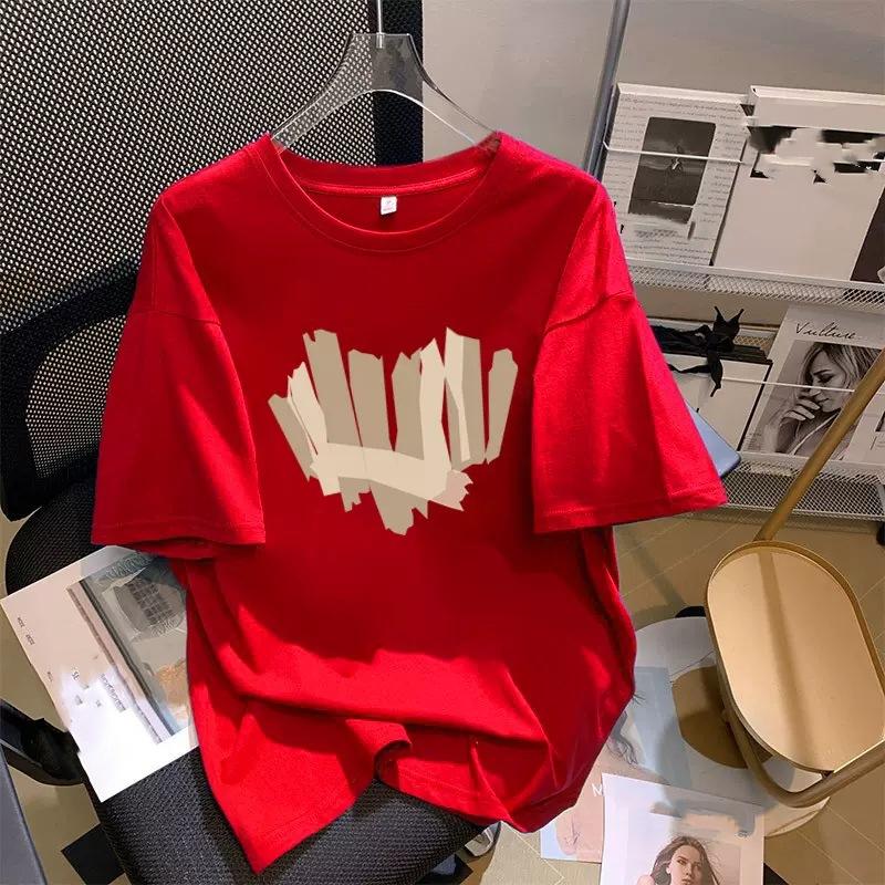 Lockere Kurzarm-Damen