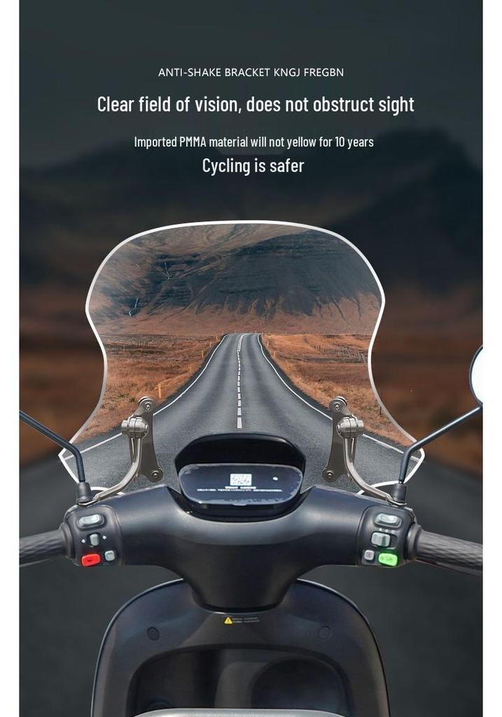 Ninebot M95C Electric Scooter Front Windshield for F/E/N Series