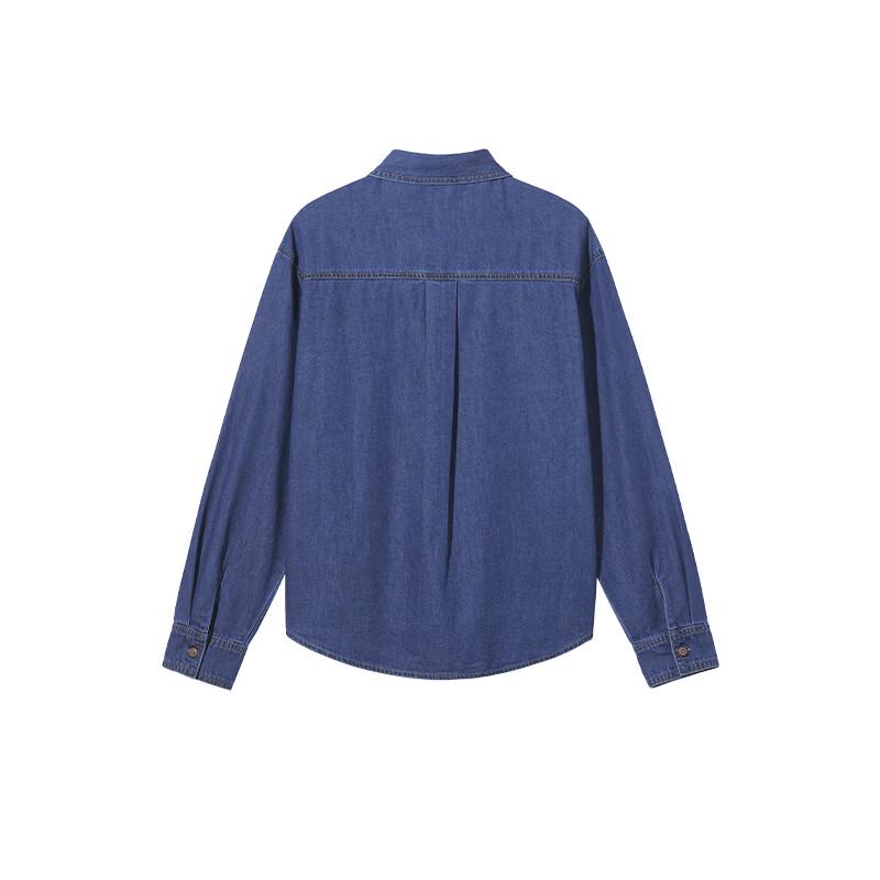 Hotwind Women's Long-Sleeve Denim Shirt