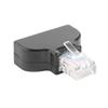 RJ45 Screw Terminal Adaptor Connector Stable Universal RJ45 Male To 8 Pin Screw Terminal Connector Ethernet Extender