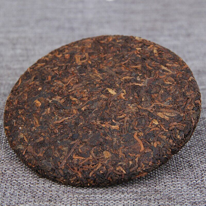 2019 Chinese Yunnan Ripe Puerh Golden Bud Small Cake Shu Puer 100g