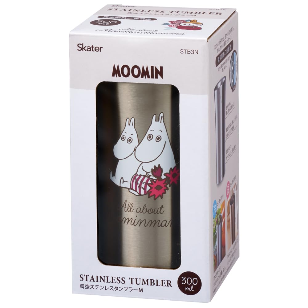 Skater Stainless Steel Tumbler 300ml Moomin Mama Thermal/Cold STB3N-A