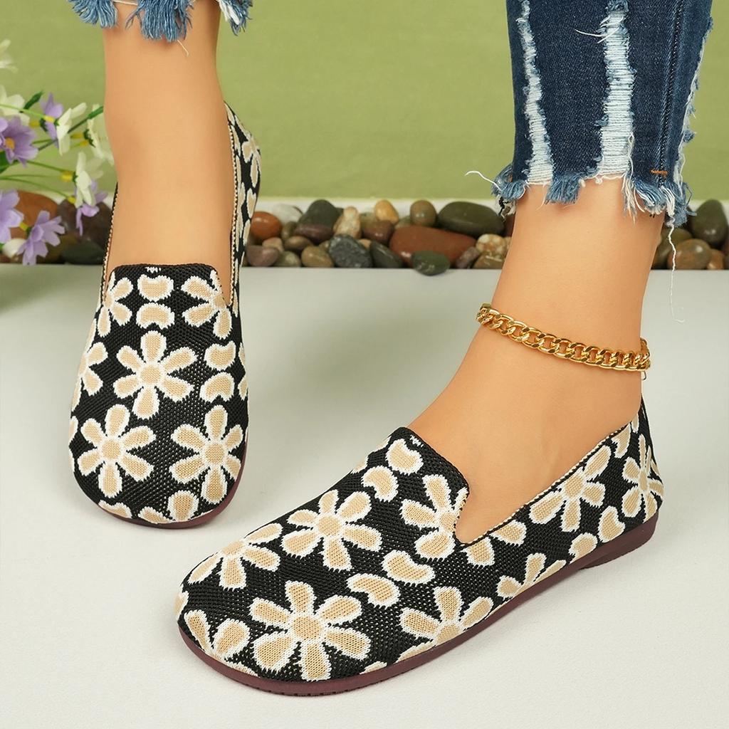 Fashion Women Flats Spring Autumn New Sexy Elegant Loafers Wear-Resistant Fashion Sneakers Women Comfortable Walking Flat Shoes Women