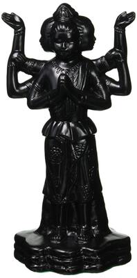 Seto Togeisha Ashura Statue Rosenkranzperle Extra Groß (Schwarz) S14-316