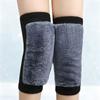 Faux Rabbit Fur Thermal Knee Sleeves Elastic Knit Fleece Knee Pads Knee Warmers  Outdoor Activities