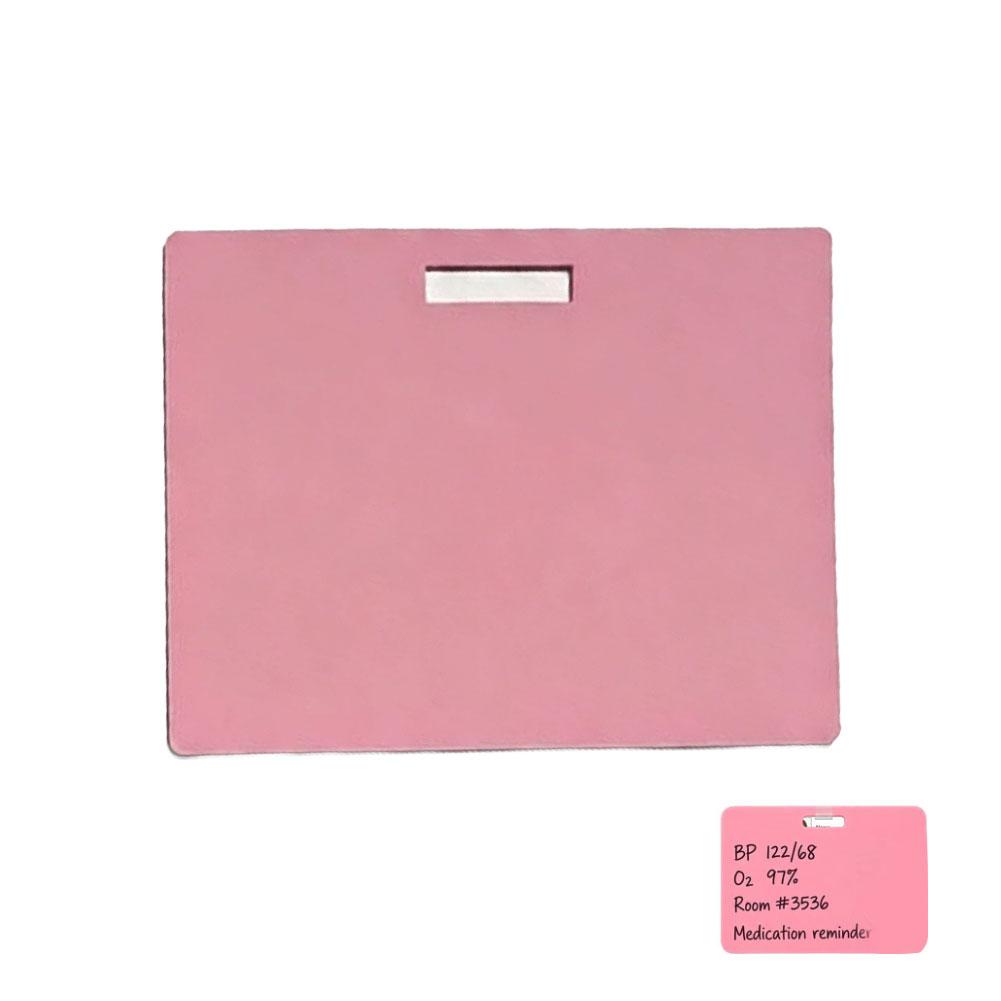 Dry Erase Note Badge Reusable Nurse ID Badge Holder Wipeable Writing Card for Hospital Work