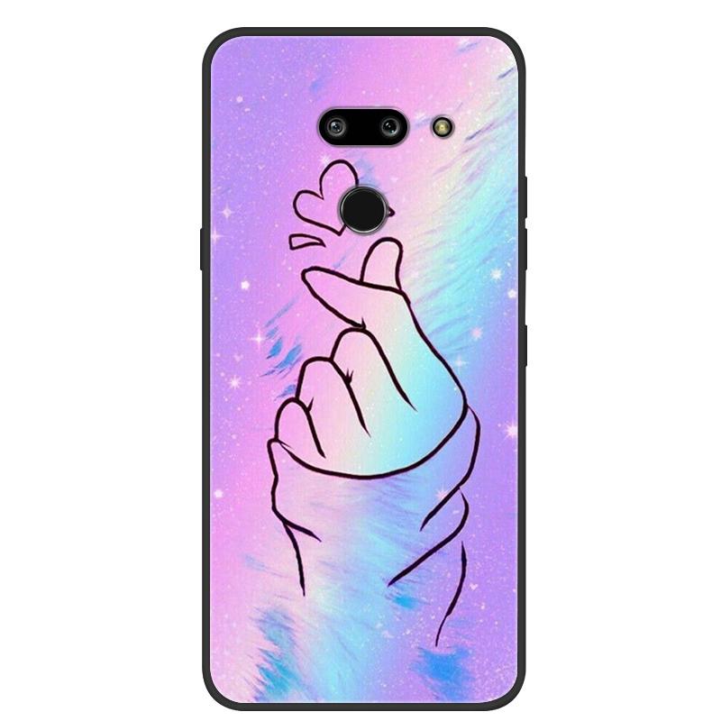 Para LG G8 ThinQ Funda Suave Silicona TPU Funda para Teléfono para LG G8 ThinQ Cubierta Trasera G8thinQ G 8 Protectora Bumper Fundas Shells