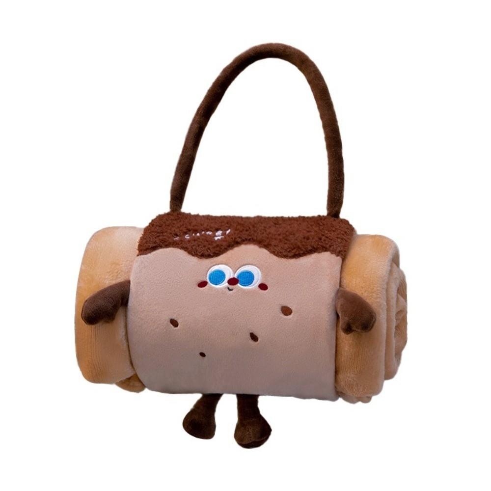 Warm Cartoon Doll Blanket Comfortable Lunch Break Blanket Air Conditioning Blanket Office Home