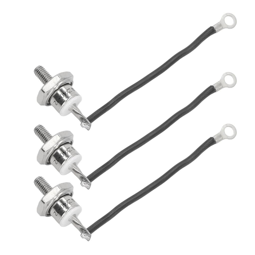 3 Stück Generator Gleichrichter Diode Professionelle Dieselmotor Generator Diode mit Kabel für Diesel