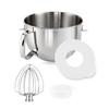 Multifuntional Bowl Lid Mixer Bowl Cover Mixers Lid Stainless Steel Bowl