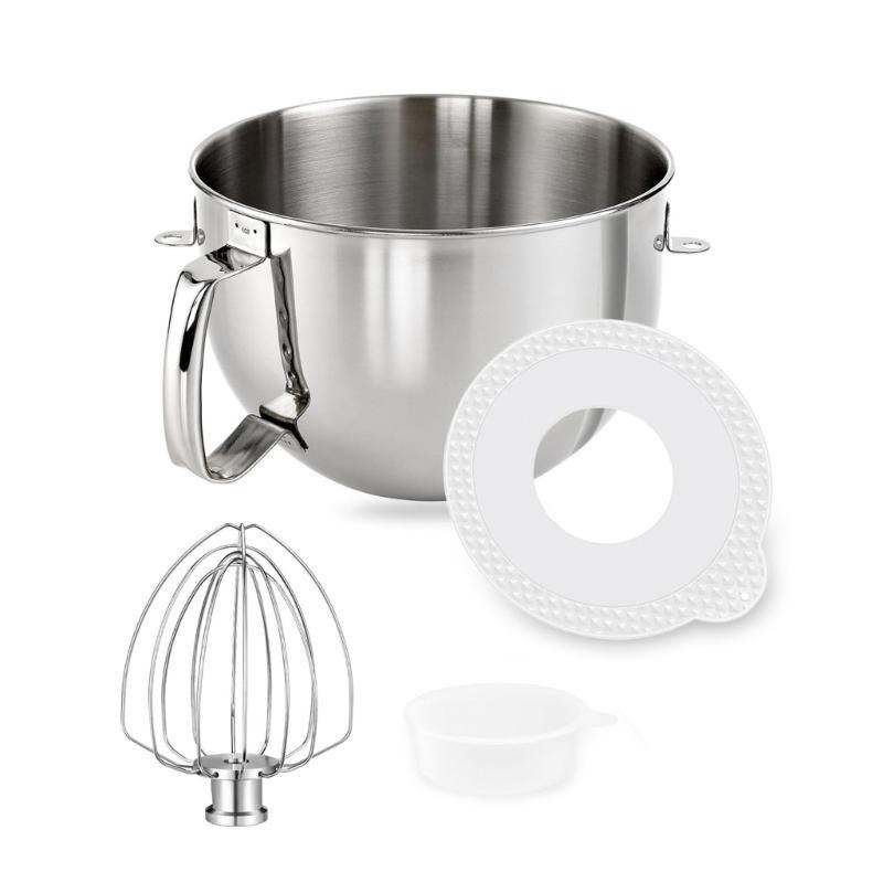 Multifuntional Bowl Lid Mixer Bowl Cover Mixers Lid Stainless Steel Bowl