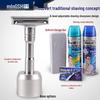 Famous Brand Adjustable Men's Manual Razor - Upgraded, Washable Stainless Steel, Double-Sided Blade