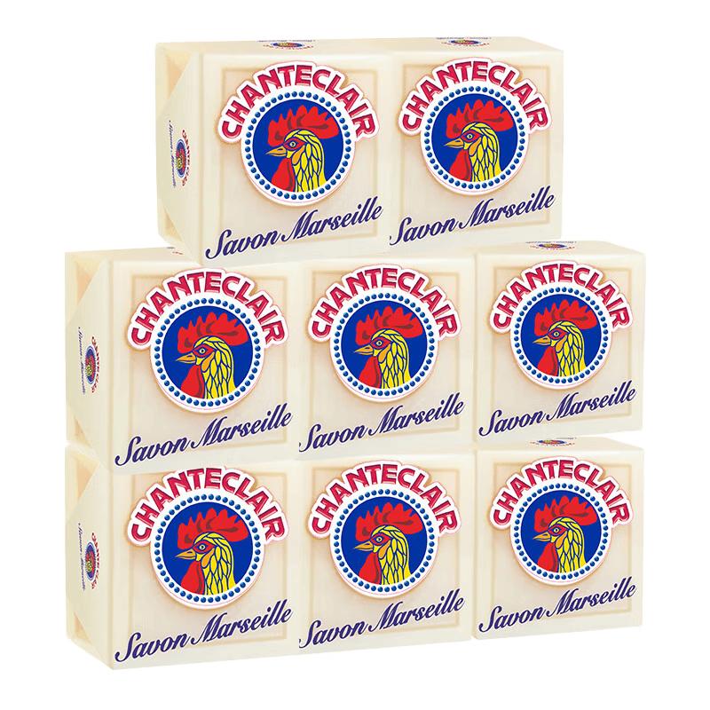 Chanteclair Italian Marseille Laundry Soap Bar 8-Pack (300g each)