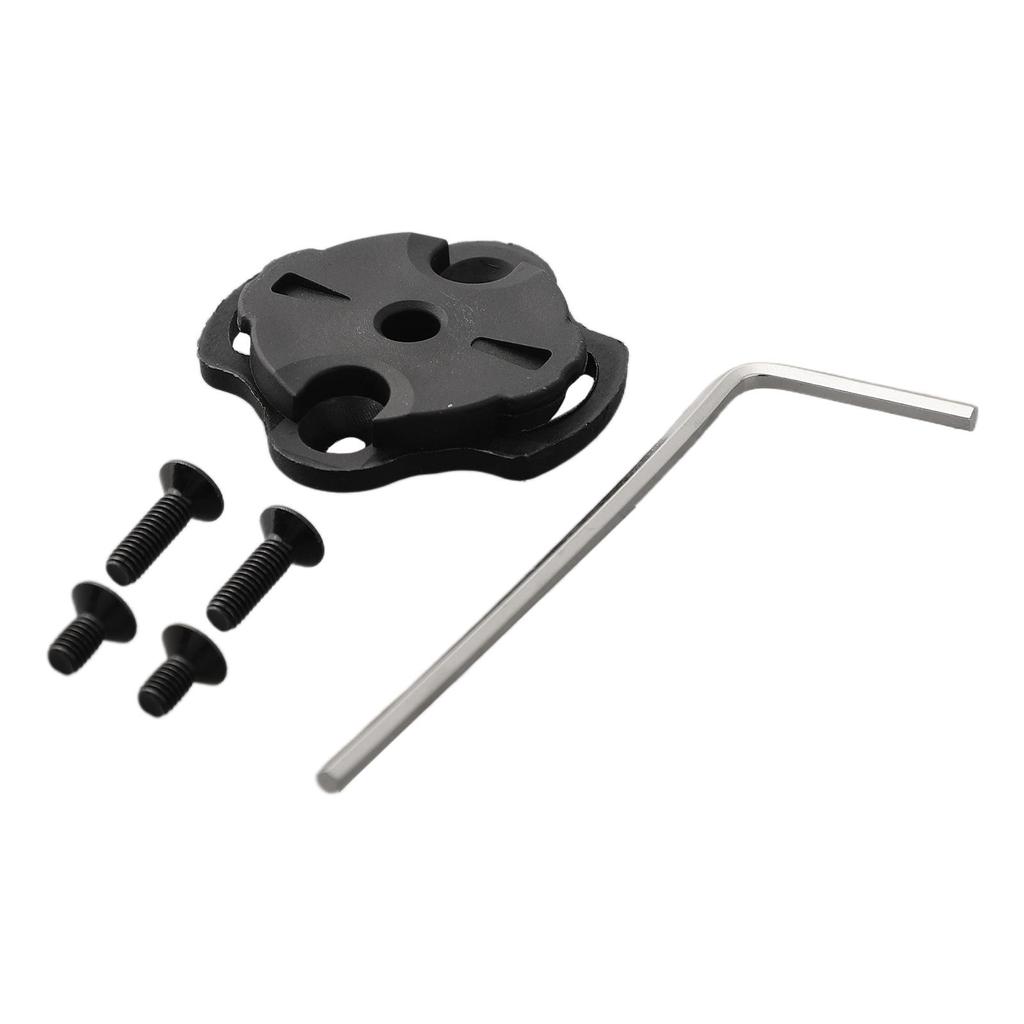 Plastový ocelový držák držáku Adaptér 20g Bike Black