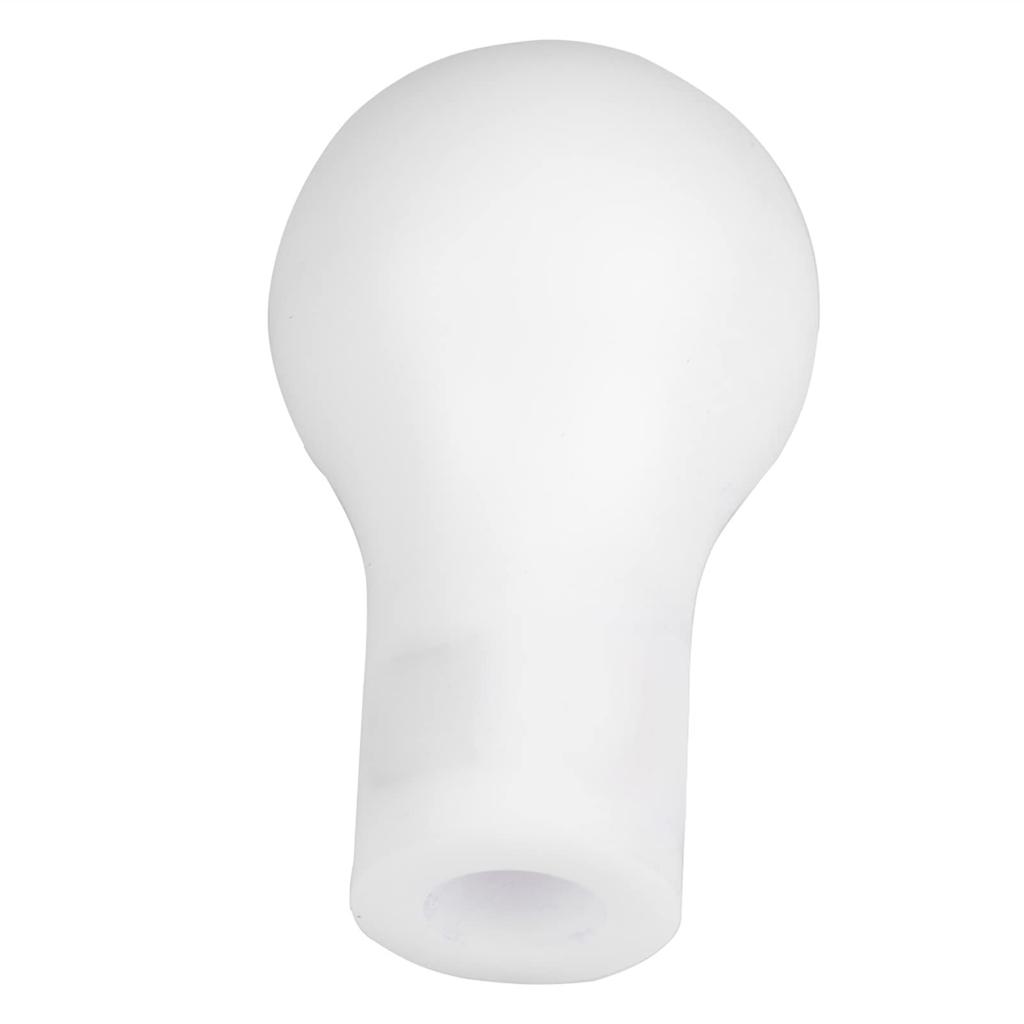 Mitsubishi Shift Knob, Gear Shift Knob, Qiilu 5 Speed Gear Shift Knob, Auto Manual Gear Shift Knob Shifter (White)