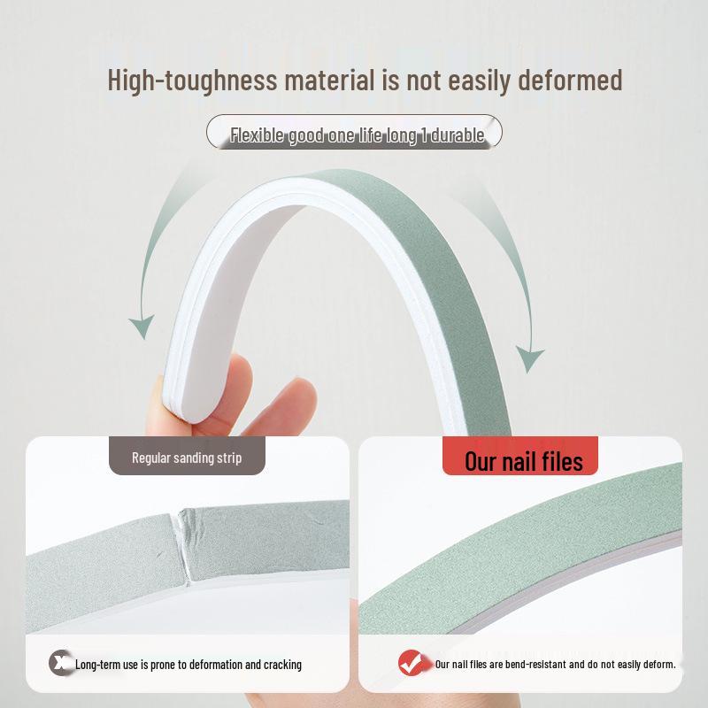 Double-Sided Emery Board Nail File for Manicures