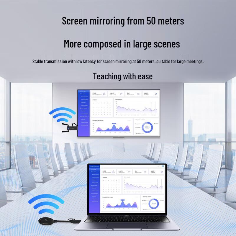 BOEGAM Wireless Screen Mirroring & Video Capture Device (CN Version)
