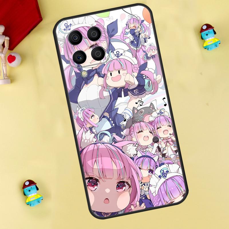 Minato Aqua Hololive Hülle Für Samsung Galaxy M35 M55 M15 M11 M12 M13 M14 M06 M16 M36 M56 M31 M53 M32 M52 M34 M54