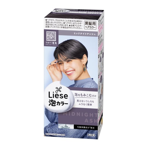

Liese пена цвет полуночный пепельно-черный краска для волос