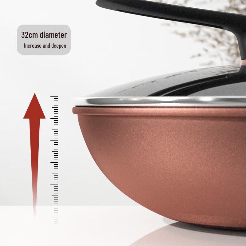 Meiling Stir-fry King Refined Iron Non-stick Wok