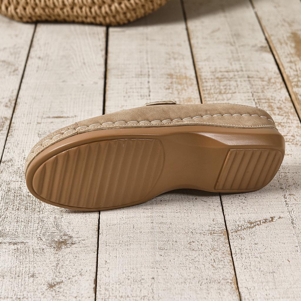Large Fish Mouth with Metal Accessories, Rocking Line Shoes, 2025 Summer New Beach Open Toe Sandals for Women